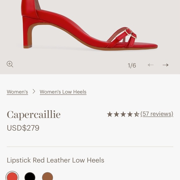 BARED footwear red heel - Picture 4 of 4